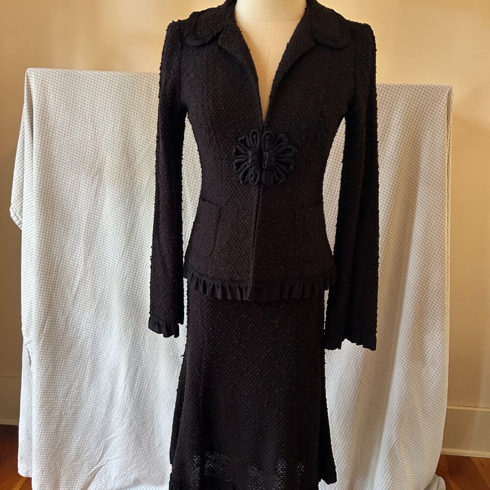 Vintage Y2K Nanette Lepore Jacket & Skirt Set